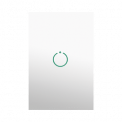 (ZWAVE) Interruptor On/Off panel tÃ¡ctil touch inalÃ¡mbrico Zwave Plus 1