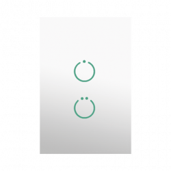 (ZWAVE) Interruptor On/Off panel tÃ¡ctil touch inalÃ¡mbrico Zwave Plus 2