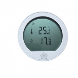 (ZigBee) Sensor de temperatura y humedad con pantalla de consulta, ina