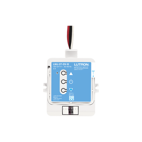 (RadioRA2) Relay control de iluminaciÃ³n 0-10V, carga 5A, 120/277V, com