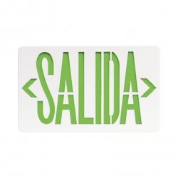 Letrero LED DUAL de SALIDA Universal con alto brillo/uso en pared, lat