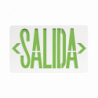Letrero LED DUAL de SALIDA Universal con alto brillo/uso en pared, lat