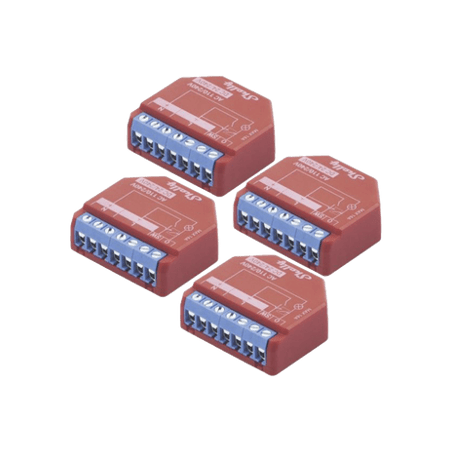 KIT de 4 piezas Relevador inalÃ¡mbrico inteligente 16A, 110-230 V, medi