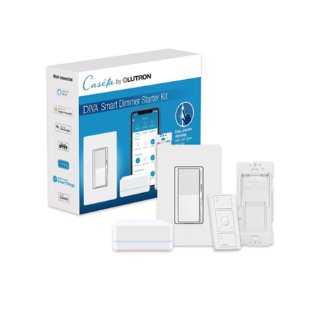 (Caseta Wireless) Kit Hub controlador, atenuador, control remoto PICO,