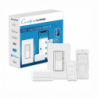 (Caseta Wireless) Kit Hub controlador, atenuador, control remoto PICO,