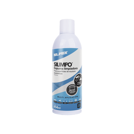 Espuma limpiadora para todo tipo de superficies plásticas y metálicas