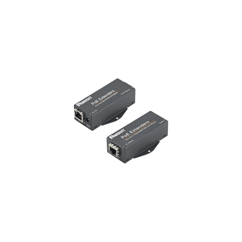 Kit de Extensor PoE/PoE, Hasta 610 Metros (2000 ft) con Cable Cat5e o