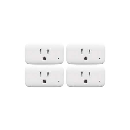 KIT Adaptador para tomacorriente PlugIn inalÃ¡mbrico incluye 4 piezas