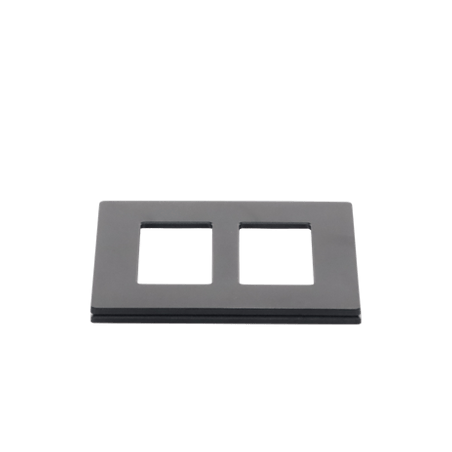TAPA P/SWITCH /DIMMER 2 ESPACIOS