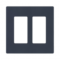 Placa de pared 1 espacio, para atenuador (dimmer), apagador Ã³ control