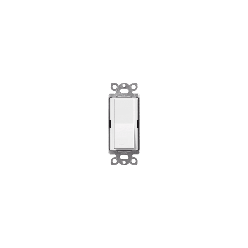 Interruptor Claro, 3 Hilos, 15A, Color Blanco