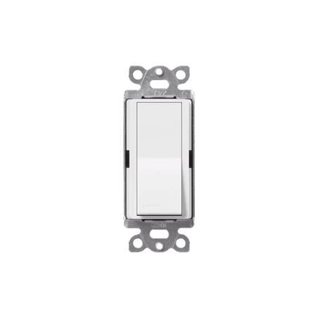 Interruptor Claro, 3 Hilos, 15A, Color Blanco