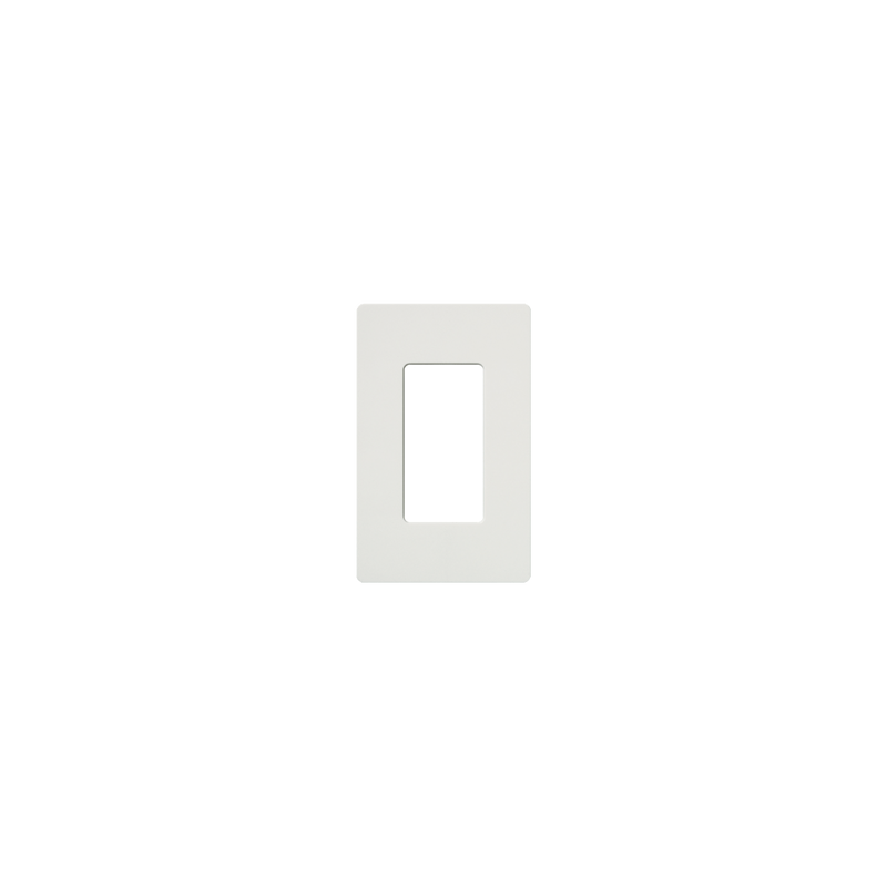 Placa de pared 1 espacio, para atenuador (dimmer), apagador Ã³ control