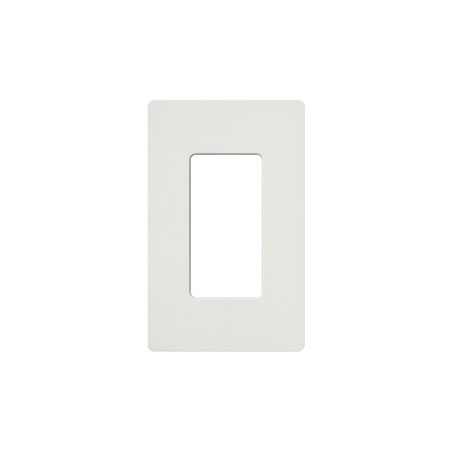Placa de pared 1 espacio, para atenuador (dimmer), apagador Ã³ control