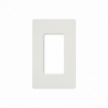 Placa de pared 1 espacio, para atenuador (dimmer), apagador Ã³ control
