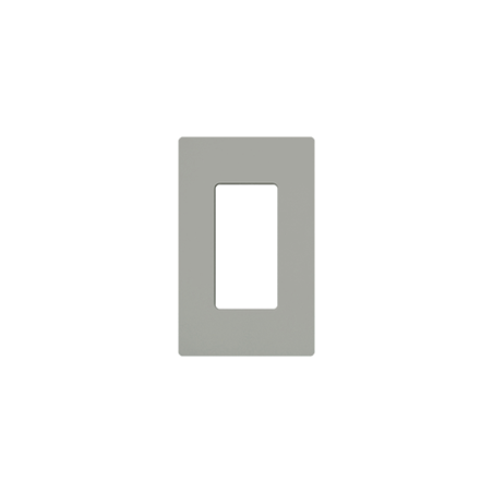 Placa de pared 1 espacio, para atenuador (dimmer), switch Ã³ control re
