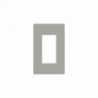 Placa de pared 1 espacio, para atenuador (dimmer), switch Ã³ control re