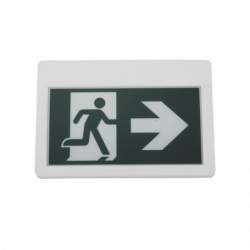 Letrero LED de SeÃ±alizaciÃ³n de salida Hombre Corriendo/ Alto brillo /