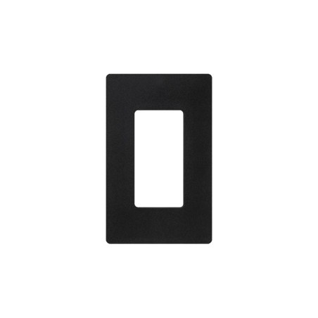 Placa de pared 1 espacio, para atenuador (dimmer), apagador Ã³ control