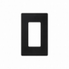 Placa de pared 1 espacio, para atenuador (dimmer), apagador Ã³ control