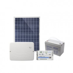 KIT Alarma Cloud HÃ­brido Alimentado por Celda Solar / ProgramaciÃ³n 100