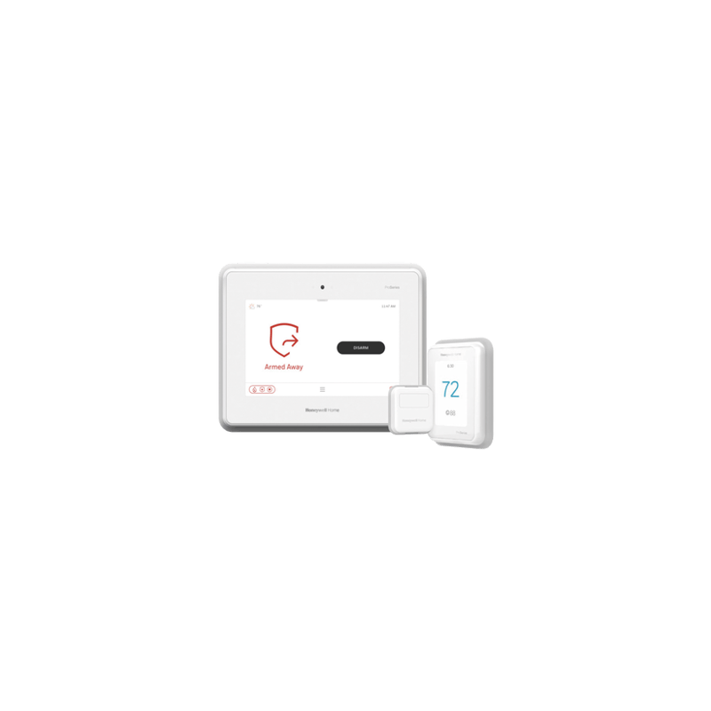 Kit de Termostato Inteligente y Panel de Alarma con Pantalla Touch