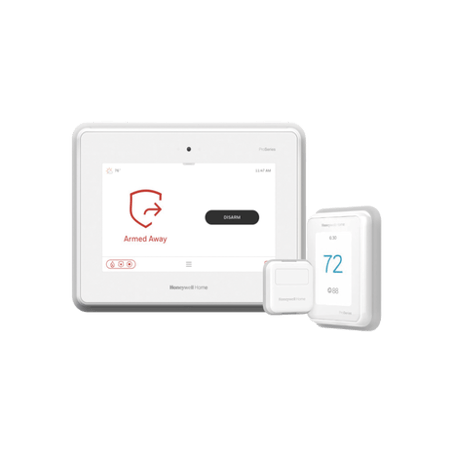 Kit de Termostato Inteligente y Panel de Alarma con Pantalla Touch
