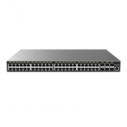 Switch Gigabit PoE Administrable / 48 puertos 10/100/1000 Mbps  6 Puer