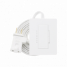 Adaptador dimmer de sobremesa plug-in para lÃ¡mpara 120VCA/300W y 200W.
