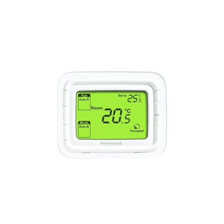Termostato No Programable, Horizontal 2 o 4 TUBOS, 120 VAC, Pantalla V