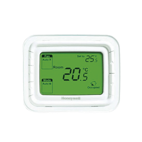 Termostato No Programable, Horizontal 2 o 4 TUBOS, 220 VAC, Pantalla V