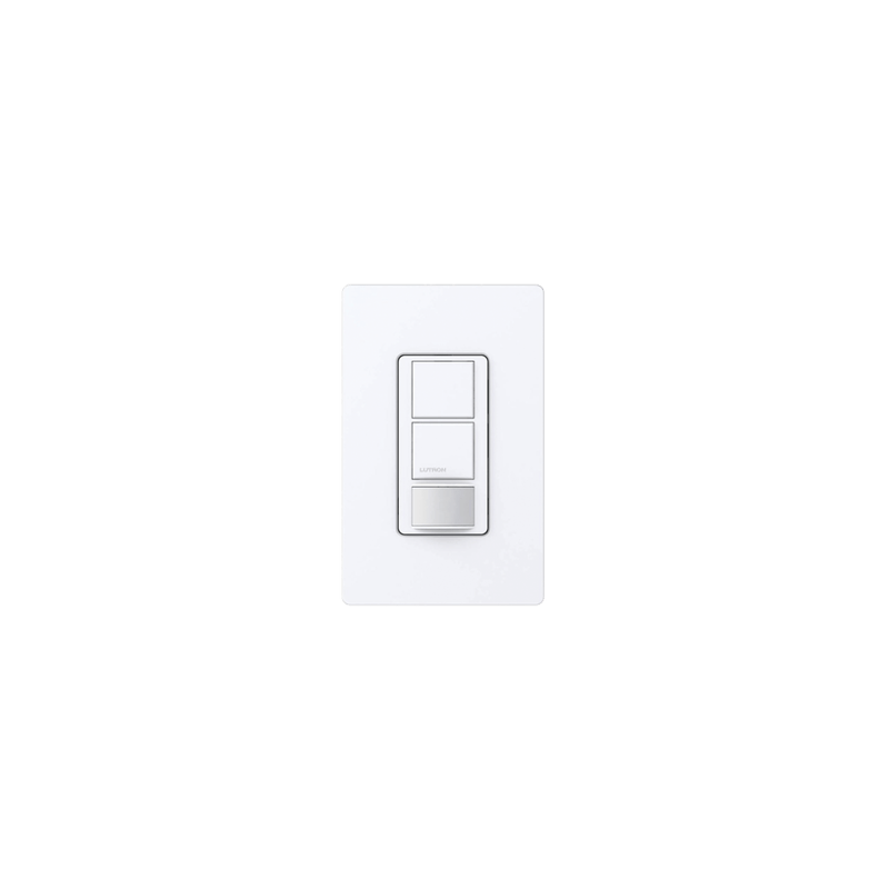 (XCT) Apagador doble con sensor de presencia, ideal para salas de entr
