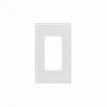 Tapa de cristal para apagador o atenuador, 1 espacio.