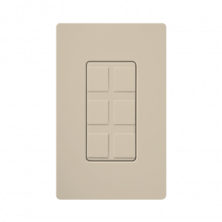 Caja de pared para contactos varios, 6 mini espacios.
