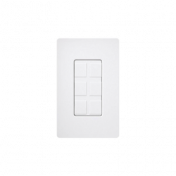 Caja de pared para contactos varios, 6 mini espacios.