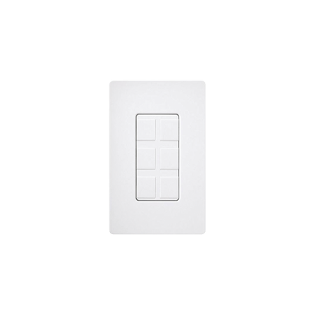 Caja de pared para contactos varios, 6 mini espacios.