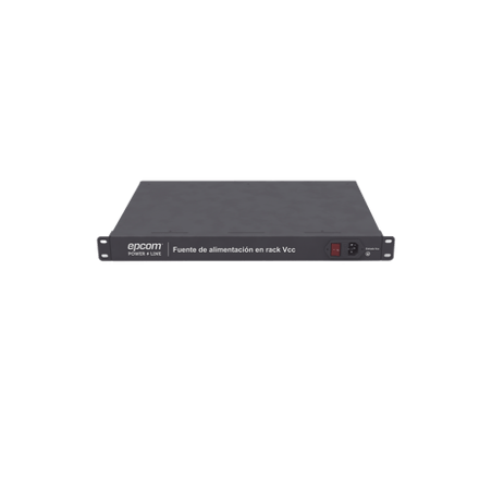Fuente 12 Vcc /  Industrial / tipo RACK / 20 Amperes / 16 salidas / 1.