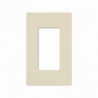 Placa de pared 1 espacio, para atenuador (dimmer), switch Ã³ control re