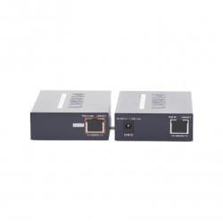 Kit Transmisor y Receptor PoE de Largo Alcance sobre Coaxial hasta 1km