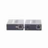 Kit Transmisor y Receptor PoE de Largo Alcance sobre Coaxial hasta 1km