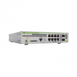 Switch PoE Administrable CentreCOM GS970M, Capa 3 de 8 Puertos 10/100/