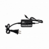 Adaptador de Pared de 12Vcc  1 A con cable y clavija Nema 1-15 / 0.5 m