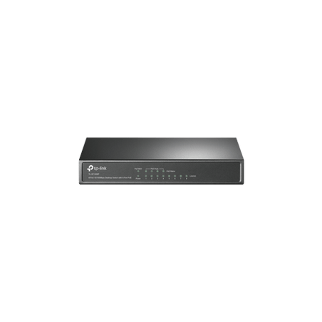 Switch PoE No Administrable / De Escritorio 8 puertos 10/100 Mbps / 4