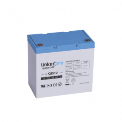 Batería 12 V / 55 Ah / UL / Tecnología AGM / Vida útil promedio de 5 a