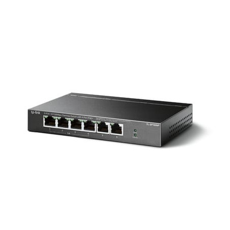 Switch PoE no Administrable de escritorio / 6 puertos 10/100 Mbps / 4
