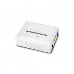 Divisor de Voltaje PoE 802.3at a 12/24 Vcc, Puerto Gigabit 10/100/1000