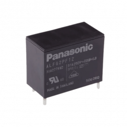 Relevador de 4 pines para tarjetas impresas Through-Hole de 12 Vcc, 31