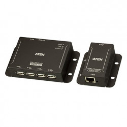 Extensor USB 2.0 Cat 5 Hub de 4 puertos  hasta 50 metros