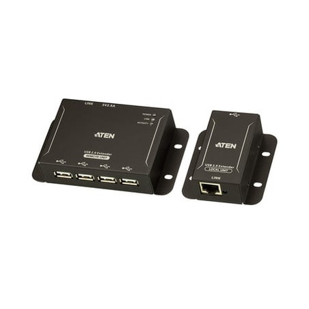 Extensor USB 2.0 Cat 5 Hub de 4 puertos  hasta 50 metros
