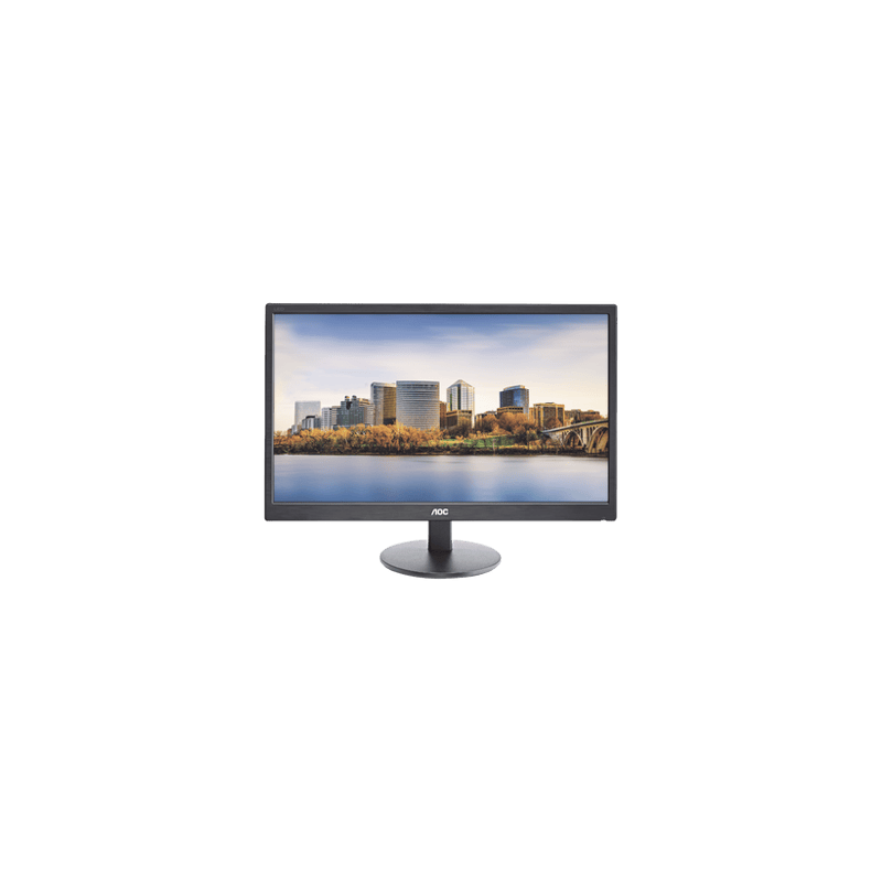 Monitor  LED de 24, Resolución 1920 x 1080 Pixeles con Entradas de Vid